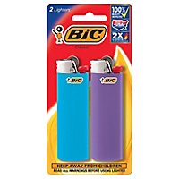 Bic Lighter Classic With Child Guard - 2 Count - Image 3