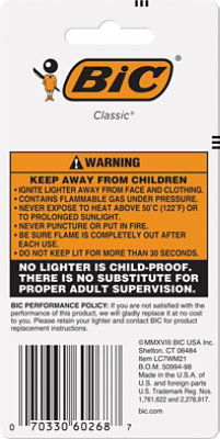 Bic Lighter Classic With Child Guard - 2 Count - Image 4