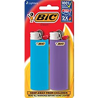 Bic Lighter Classic With Child Guard - 2 Count - Image 2