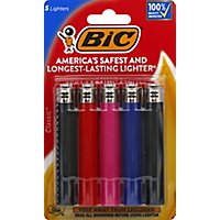 Bic Lighters Classic - 5 Count - Image 2