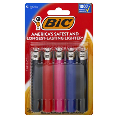  Bic Classic Full Size Lighters 2 Lighter Pack, Colors