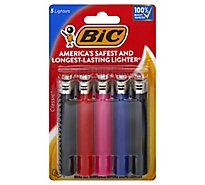 Bic Lighters Classic - 5 Count