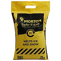 Morton Safe T Salt Rock - 25 Lb - Image 1