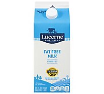 Lucerne Fat Free Milk - Half Gallon