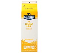 Lucerne Milk Lowfat 1% - 1 Quart