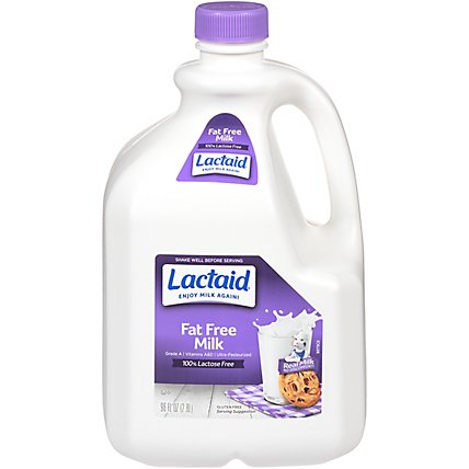Lactaid Milk Lactose Free Fat Free - 96 Fl. Oz. - Image 3