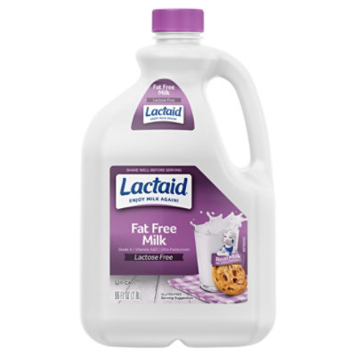 Is Lactaid Milk Lactose Free Fat Free Vegan? | Fig App