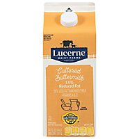 Lucerne Buttermilk Cultured Reduced Fat 1.5% - Half Gallon - Image 1