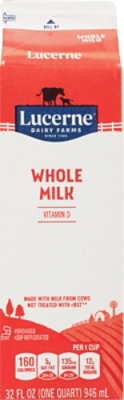 Lucerne Whole Milk - 1 Quart - Image 7