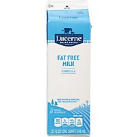 Lucerne Fat Free Milk - 1 Quart - Image 6