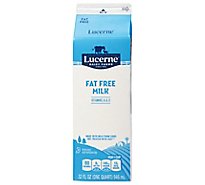 Lucerne Fat Free Milk - 1 Quart