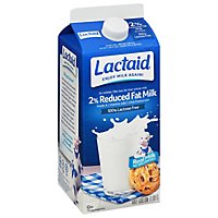 Lactaid Milk Lactose Free Reduced Fat - Half Gallon - Image 2