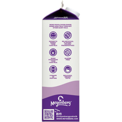 Meyenberg Fresh Whole Goat Milk - 32 Fl. Oz. - Image 2