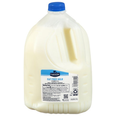 Lucerne Milk Fat Free 1 Gallon - 128 Fl. Oz.