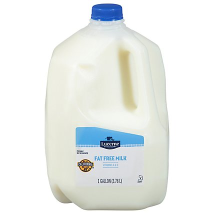 Lucerne Milk Fat Free 1 Gallon - 128 Fl. Oz. - Image 2