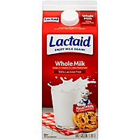 Lactaid Milk Lactose Free Whole - Half Gallon - Image 3