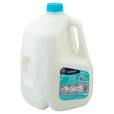 Lucerne Milk Reduced Fat 2% Milkfat 1 Gallon - 128 Fl. Oz.