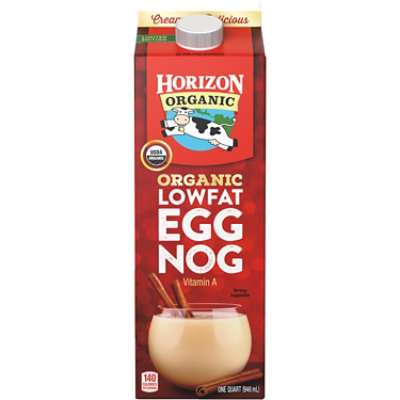 Horizon Organic Eggnog Lowfat 1 Quart - 32 Fl. Oz. - Image 3