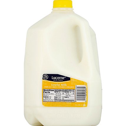 Lucerne Milk Lowfat 1% Milkfat 1 Gallon - 128 Fl. Oz. - Image 2