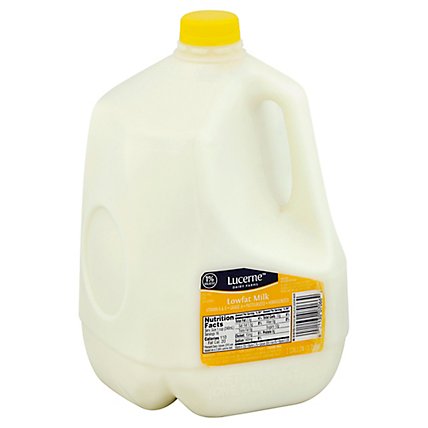Lucerne Milk Lowfat 1% Milkfat 1 Gallon - 128 Fl. Oz. - Image 1
