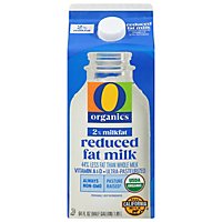 O Organics Organic Milk Reduced Fat 2% - Half Gallon - Image 1