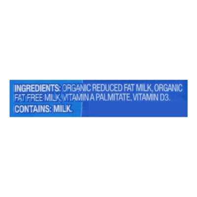 O Organics Milk Reduced Fat 2% - Half Gallon - Image 4