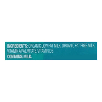O Organics Milk Lowfat 1% - Half Gallon - Image 4