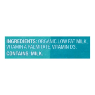 O Organics Milk Low Fat 1% Milkfat - Half Gallon - Image 4