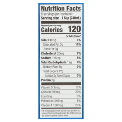 O Organics Milk Reduced Fat 2% Milkfat - Half Gallon - Image 3