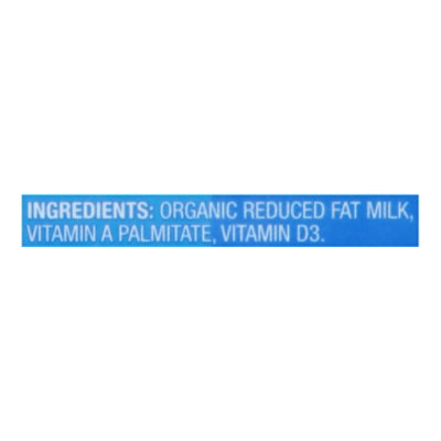 O Organics Milk Reduced Fat 2% Milkfat - Half Gallon - Image 4