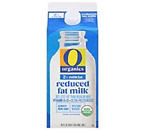 O Organics Organic Milk Reduced Fat 2% Milkfat - Half Gallon