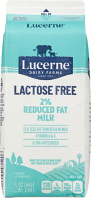 Lucerne Milk Reduced Fat Lactose Free - 64 Fl. Oz. - Image 6