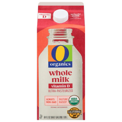 O Organics Organic Whole Milk - Half Gallon - Image 3