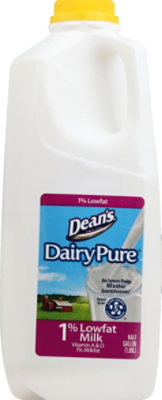 DairyPure 1% Lowfat Milk - 0.5 Gallon