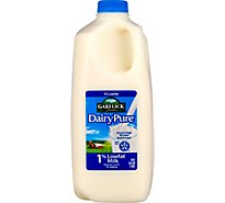 DairyPure Milk Lowfat 1% Milkfat - Half Gallon
