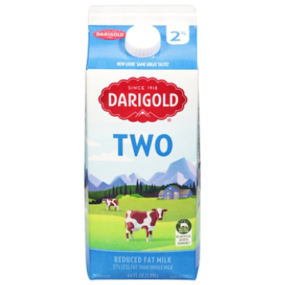 Darigold Milk Reduced Fat 2% - Half Gallon - Image 2