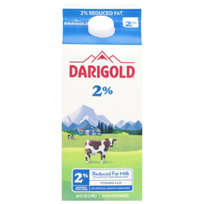 Darigold Milk Reduced Fat 2% - Half Gallon