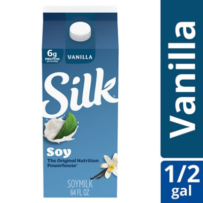 Silk Vanilla Soy Milk - 64 Fl. Oz. - Image 1