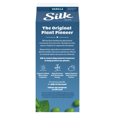 Silk Vanilla Soy Milk - 64 Fl. Oz. - Image 2