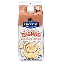 Lucerne Eggnog Holiday Half Gallon - 64 Fl. Oz. - Image 3