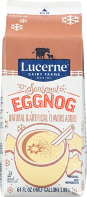 Lucerne Eggnog Holiday Half Gallon - 64 Fl. Oz. - Image 6