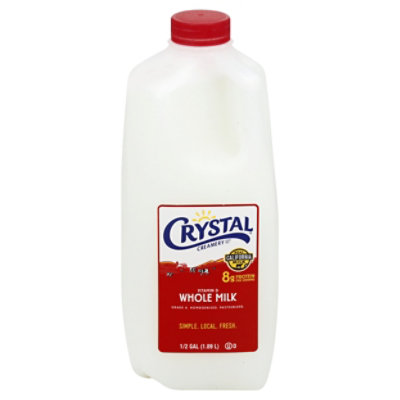 Crystal Whole Milk - Half Gallon - Image 3