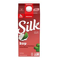 Silk Original Soy Milk - 0.5 Gallon - Image 1