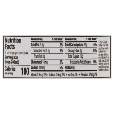 Pride Of The Farm Milk Lowfat 1% - Half Gallon - Image 3