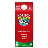 Horizon Organic Milk Vitamin D Whole Half Gallon - 64 Fl. Oz. - Image 2