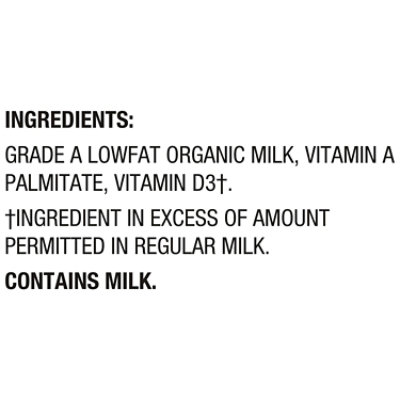 Horizon Organic 1% Lowfat High Vitamin D Milk - 0.5 Gallon - Image 5