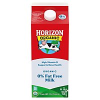 Horizon Organic Milk Fat Free Half Gallon - 64 Fl. Oz. - Image 2
