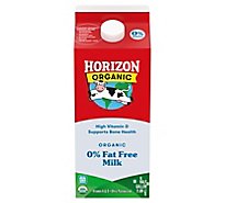 Horizon Organic Milk Fat Free Half Gallon - 64 Fl. Oz.