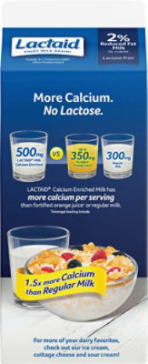 Lactaid 2% Reduced Fat Milk Calcium Enriched - 64 Oz - Image 6