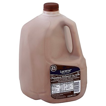 Lucerne Milk Chocolate Reduced Fat 2% - Gallon - Image 1